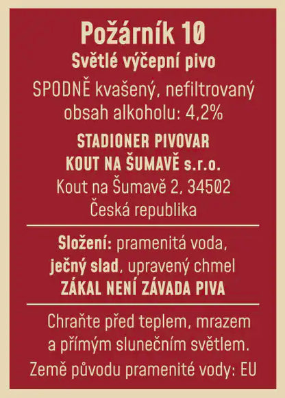 Požárník 10 - Sud (30L)